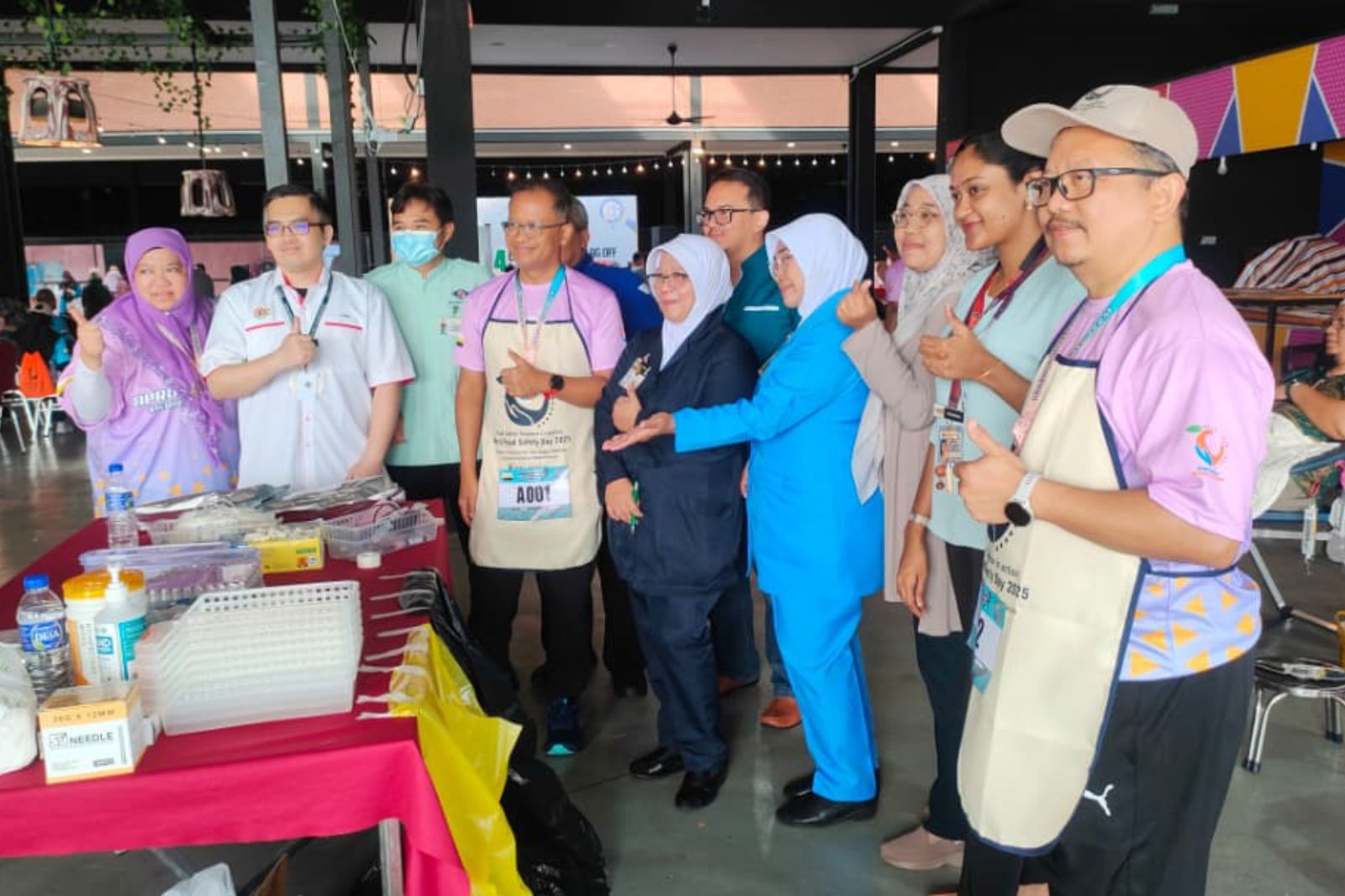 PROGRAM DERMA DARAH SEMPENA HARI KESELAMATAN MAKANAN SEDUNIA