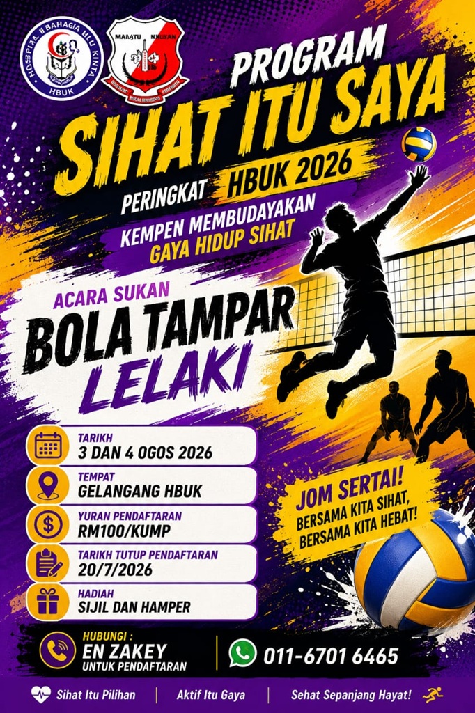 Ogos bola tampar lelaki hbuk 2026