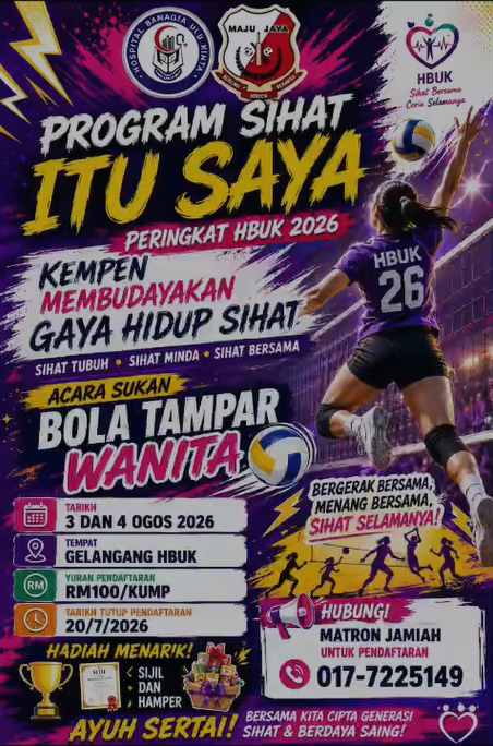 Ogos bola tampar wanita 2026