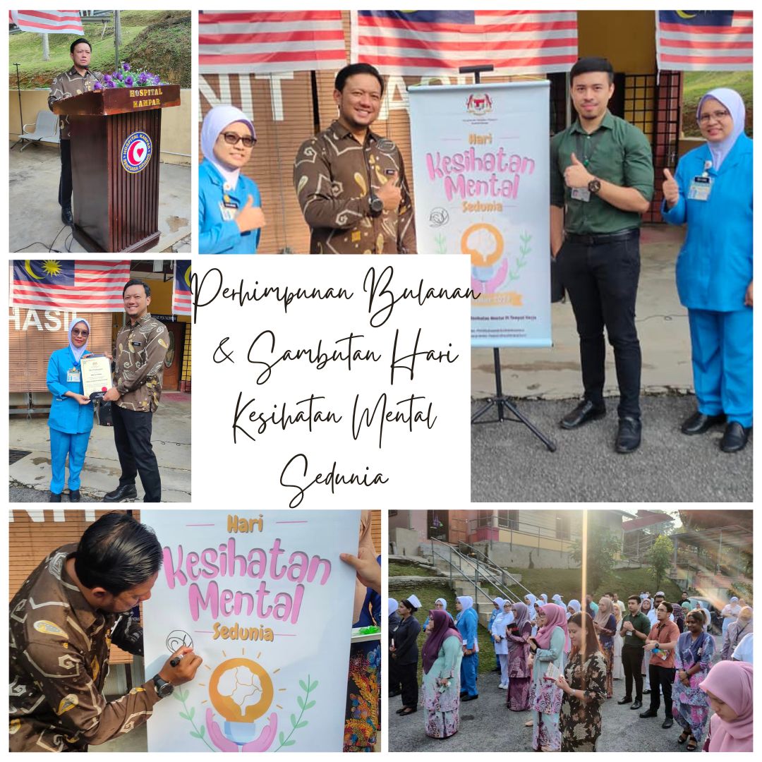 Perhimpunan Bulanan dan Sambutan Hari Kesihatan Mental