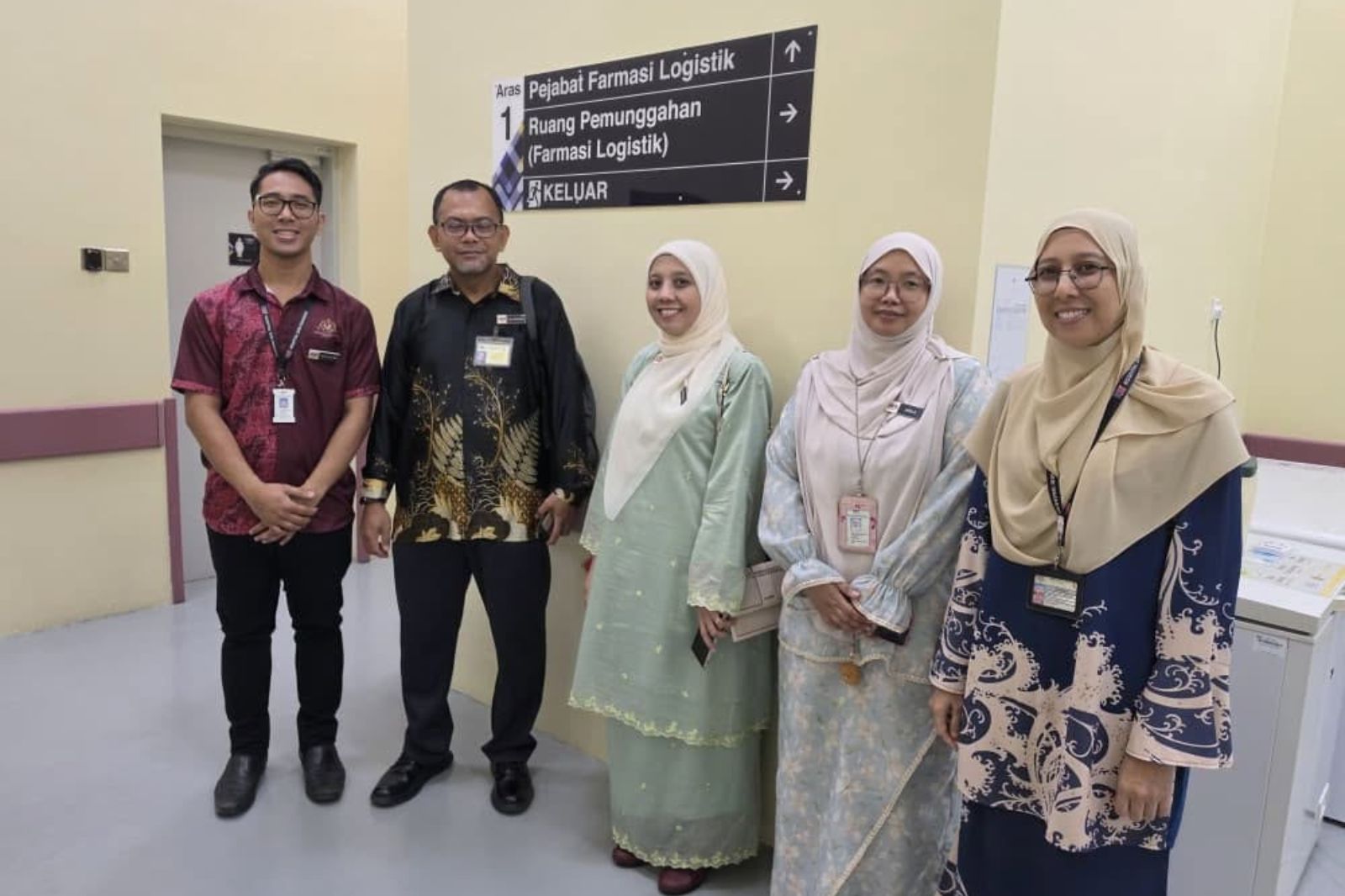 LAWATAN KERJA TPKN(F) KE UNIT FARMASI HSI