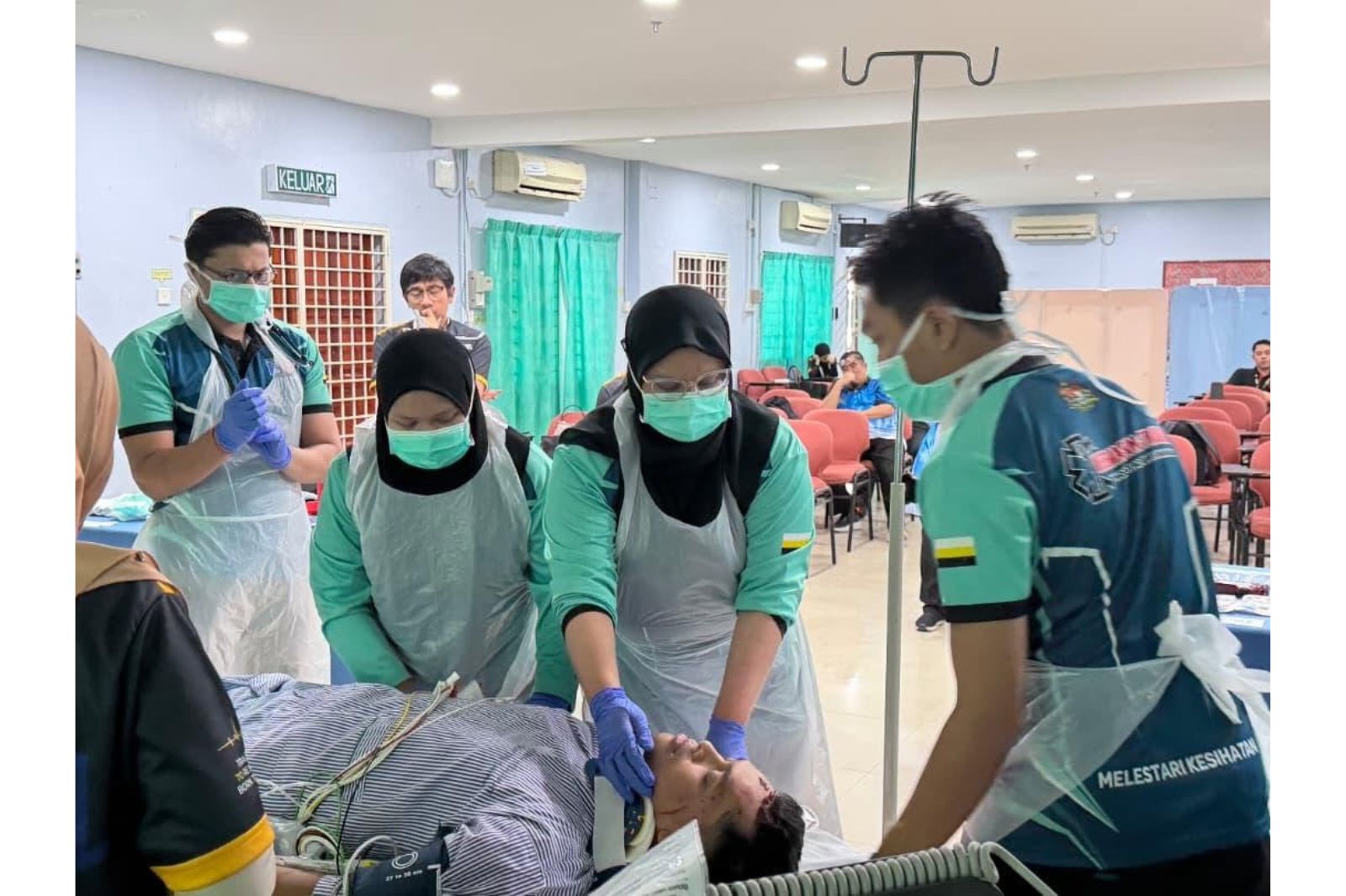 TAHNIAH KONTINJEN HOSPITAL SERI ISKANDAR!