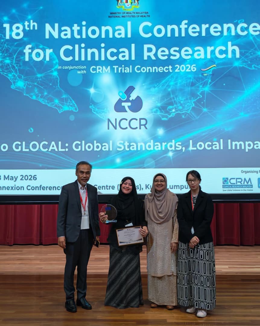Anugerah Pengurus Pusat Penyelidikan Klinikal CRC 2025