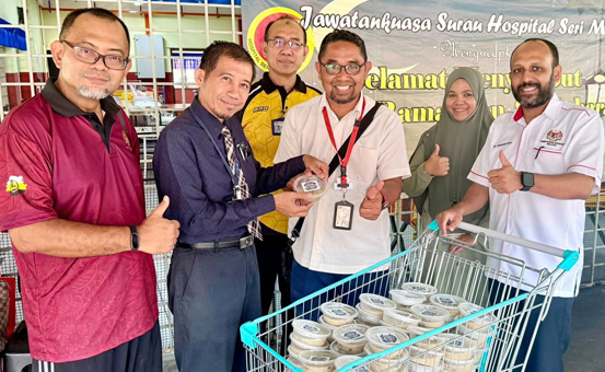PROGRAM BUBUR LAMBUK & BUBUR ASYURA WARGA HOSPITAL SERI MANJUNG