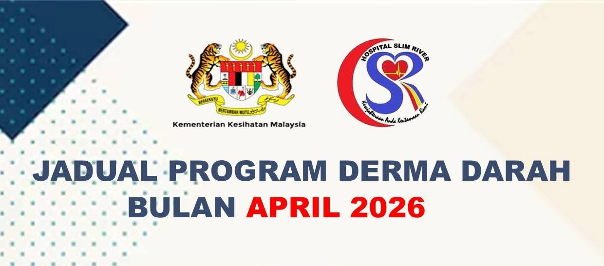 Jadual Program Derma Darah Bulan April 2026