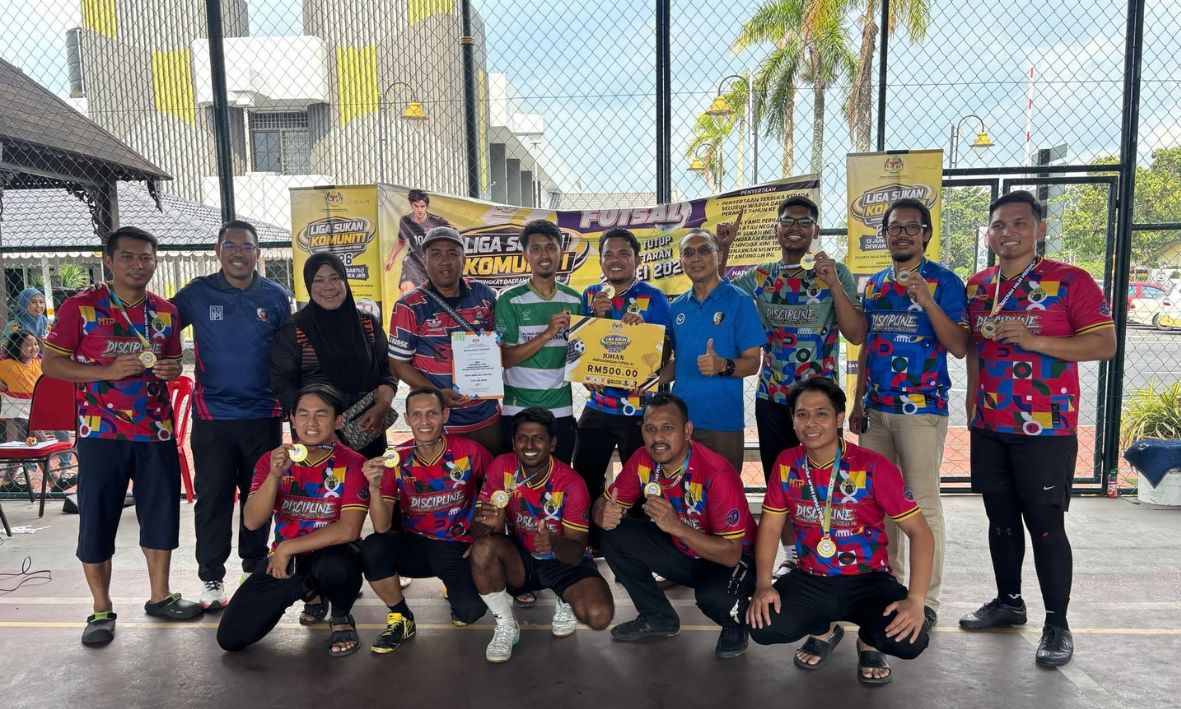 PASUKAN FUTSAL HTI JUARA LIGA SUKAN KOMUNITI PERINGKAT DAERAH HILIR PERAK 2026 - 14 Jun 2026