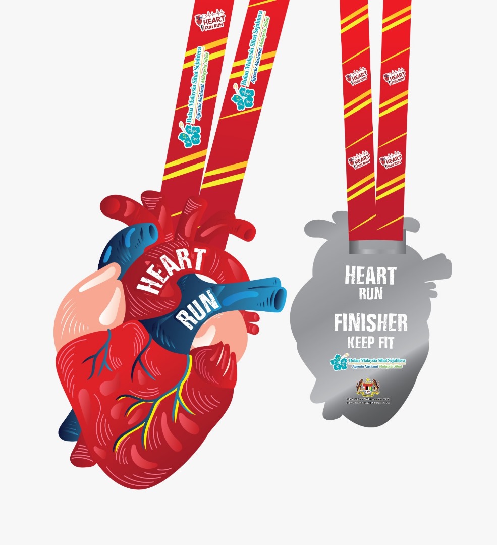 medal heart fun run 2025