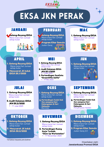 EKSA Takwim Mac 2025